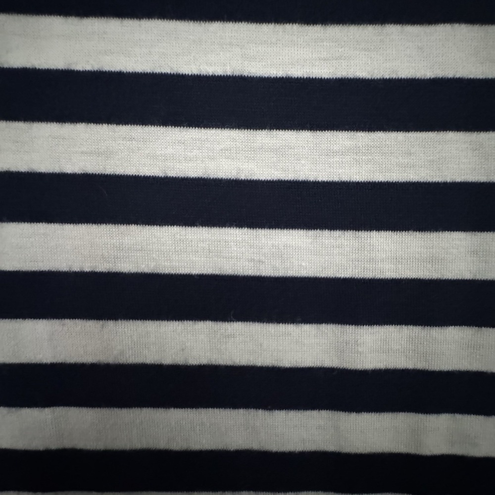 T-shirt Dress Small White Navy Short Sleeve Coastal Nautical Preppy Sporty - Picture 4 of 13